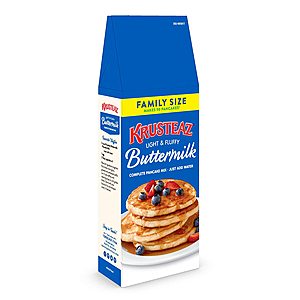 56-Oz Krusteaz Pancake Mix (Buttermilk) $3 + free shipping w/ Prime or on orders over $25