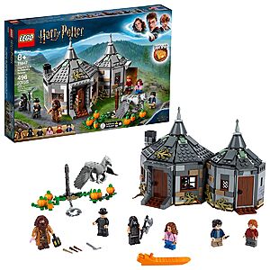 LEGO Building Sets: LEGO Harry Potter Hagrid's Hut: Buckbeak's Rescue Set $42 & More w/ 2.5% SD Cashback + Free S/H on $75+
