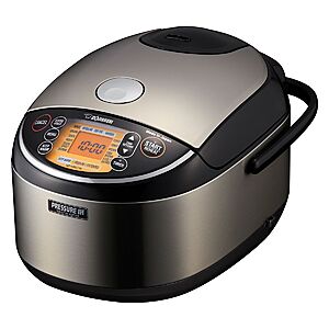 Zojirushi 10-Cup Pressure IH Induction Heating Rice Cooker + $60 Kohl's Cash $318 + 10% SD Cashback + Free S&H