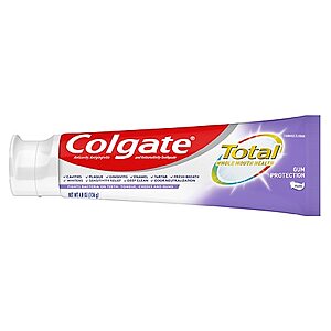 4.8-Oz Colgate Total Toothpaste (various) + $4 Walgreens Cash 2 for $3.60 + Free Ship-to-Store