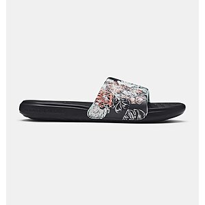 Under Armour Coupon: 25% off orders $75+: Men's UA Ansa Graphic Slides $12 & More + Free Shipping