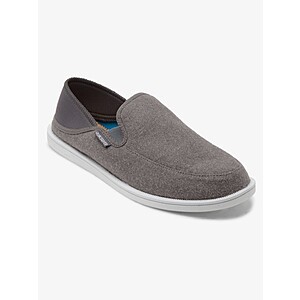 Quicksilver Men's Surf Checker Shoes (grey or black) $15.19 + free shipping