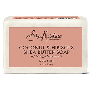 8-Oz Shea Butter Soap (Coconut and Hibiscus) 2 for $1.28 & More