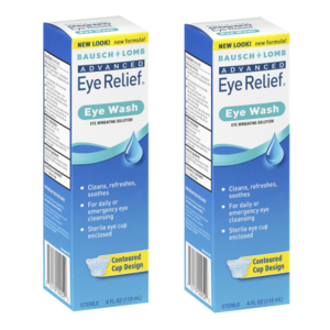 4-Oz Bausch + Lomb Advanced Eye Relief Eye Wash 2 for $1.50 + Free Shipping