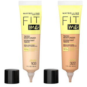 1-Oz Maybelline Fit Me Tinted Moisturizer Natural Coverage Face Makeup 2 for Free + Free Store Pickup