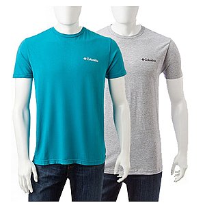 Columbia Men's Tees 2 for $8.42 ($4.21 each), Caterpillar Revolver Safety Work Boots 2 for $127.50, More + Free ship on $75+