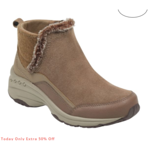 Easy Spirit Women's Boots: Talani Suede Casual Booties $20, Dayla Suede Riding Boots $35, Niah Tall Boots $25, More + free shipping on $45+