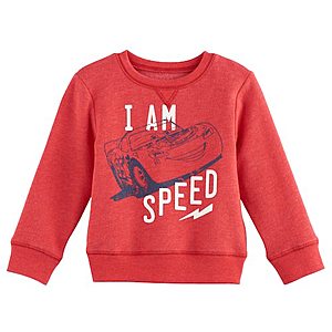 Kohls Cardholders: Baby and Toddler Apparel Clearance: Baby Boys' Disney Sweatshirts $2.24, Toddlers Pants from $2.52, Nightgown and Doll Gown Holiday Pajamas $3.36, More
