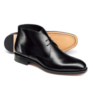 Charles Tyrwhitt Shoes: Chukka Boot $119.20, Black Eyelet Derby Brogue Shoe $119.20, Brown Oxford Shoe $95.20, More + free shipping