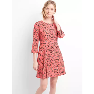 Gap Stacking Coupons: Women's Fit and Flare Dress $10, Men's Khakis w/ GapFlex $17.50, More + free shipping on $50 (pre discount)