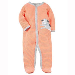 Carter's Sleep and Play Footed Baby Pajamas 5 for $20 ($4 each) + free store pickup at JCPenney