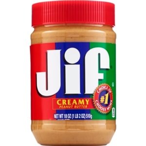 16-Oz Jif Peanut Butter (Extra Crunchy or Creamy) $2.21 + free shipping