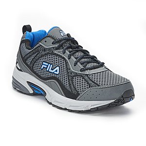 Fila Men's and Women's Athletic Shoes (various) $16, Kids' from $15.20 + free store pickup at Kohls