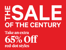 Century 21 Stores Coupon: Additional 65% Off Select Clearance + free shipping on $10+