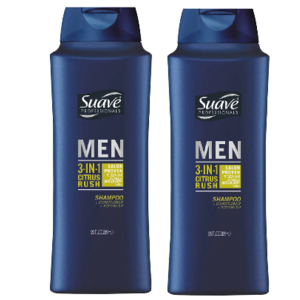 28-oz Suave 3-in-1 Men's Shampoo, Conditioner & Body Wash (Citrus Rush) 2 for $2.75 + Free Shipping