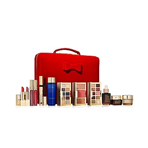 Estée Lauder 33 Beauty Essentials (includes 12 Full Size Favorites) + 2-Pc. Extreme Lashes Eye Makeup Gift Set $70 + free shipping