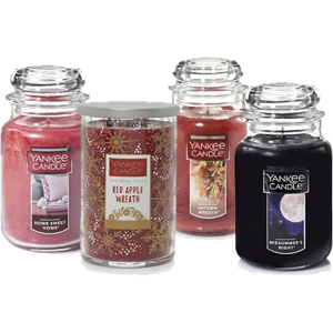 22-Oz Yankee Candle Large Jar Candle (various scents) 4 for $39.18 ($9.79 each) + free store pickup at Kohls