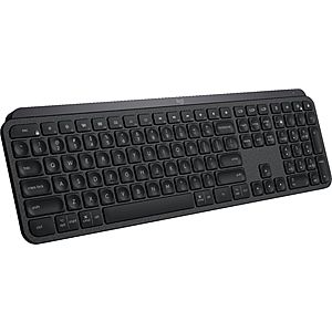 Logitech MX Keys Advanced Illuminated Wireless Keyboard (Black or Space Gray) $80 + Free Shipping