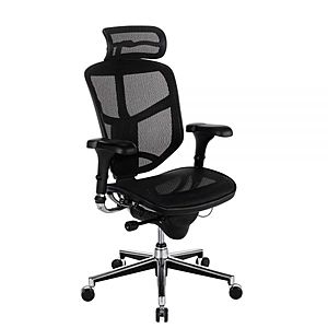 WorkPro Quantum 9000 Series Ergonomic Mesh High-Back Chair w/ Headrest $278 + Free Shipping