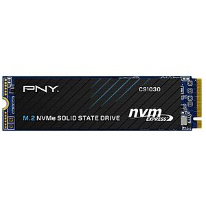 PNY CS1030 M.2 PCIe Gen 3 NVMe Internal SSD: 1TB $45, 500GB $29 + Free Shipping