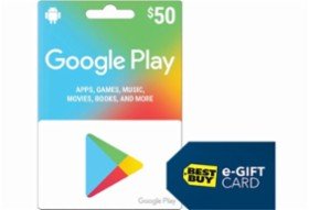 Best Buy: Spend $50+ on Google Play or Hulu, Get $5 Best Buy Gift Card for Free