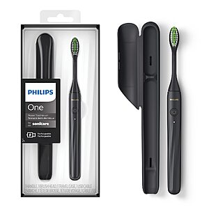 Philips Sonicare One by Sonicare Rechargeable Toothbrush, Shadow, HY1200/26 $25.49