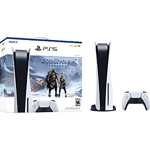 Sony PlayStation 5 God of War: Ragnarok Disc Console Bundle $510 + Free Shipping