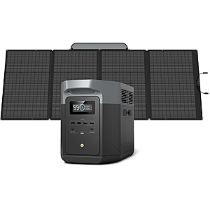 ECOFLOW Solar Generator DELTA 2 Max 2048Wh With 400W Solar Panel $1898.1