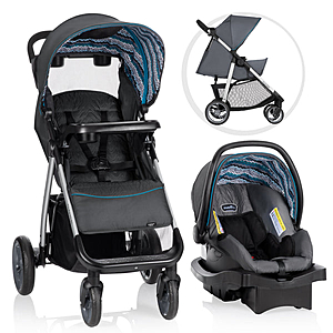 Clover Sport Travel System - stroller and Car seat- $102 Shipped - $102.75 at Evenflo