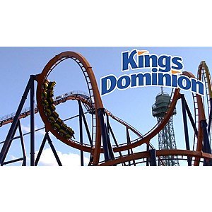 Kings Dominion Single Day Admission w/ Fast Pass Plus $59.99