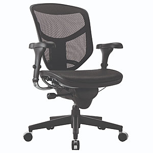 WorkPro Mesh Ergonomic Chairs: 9000 Mesh Multifunction Ergonomic Mid-Back Chair $252
