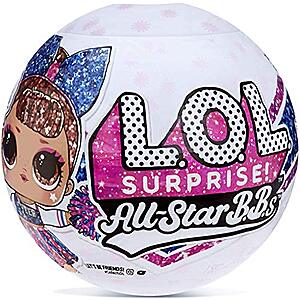 LOL Surprise All-Star BBS Sports Series 2 Cheer Team Sparkly Dolls » only $3.85 at Amazon