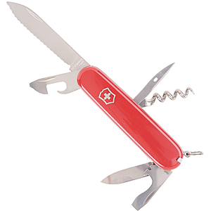 Victorinox Serrated Spartan Multi-Tool Pocket Knife - Silver-Red - $12