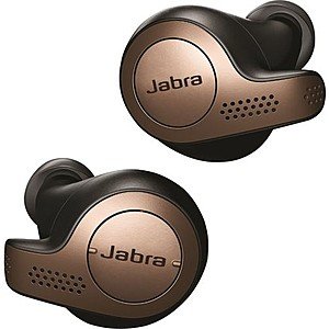 Jabra - Elite 65t True Wireless Earbud Headphones - Copper Black After Student Discount $150