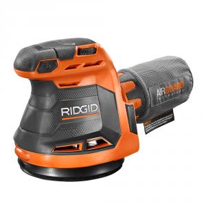 RIDGID 18 Volt Cordless 5 In. Random Orbit Sander R8606B (Tool Only, Factory Blemished) $29.99