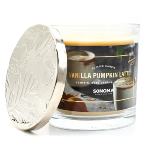 Sonoma Jar candle 14oz: 3 candle jars for $13.58