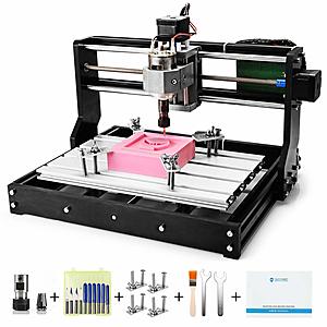 Genmitsu CNC 3018-PRO Router Kit 3 Axis Carving Milling Engraving Machine - $200 AC