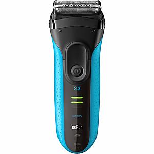 Braun Series 3 ProSkin 3010s Men's Wet/Dry Rechargeable Shaver $30 after $10 Rebate & More + Free S&H