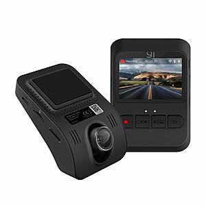 YI 1080p Dash Cam w/ Wi-Fi, 140 Degree Wide-angle Lens, Night Vision, G-Sensor & More $26.99 + FS