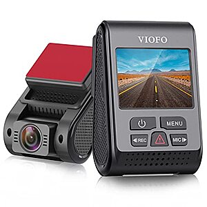 VIOFO A119 V3 Dash Cam 2K, GPS, True HDR, Buffered Parking Mode 24h, 2880x2160P 30fps Quad HD+ Car Dash Camera $89.9