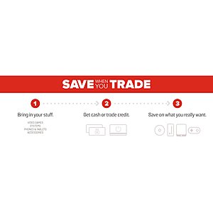 Gamestop: Up to 50% bonus credit when trading in games + 25% bonus credit with any system