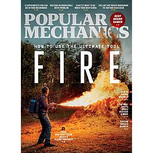 Popular Mechanics- $5.75, Reader’s Digest- $5.95, Taste of Home- $4, Family Handyman- $6.50