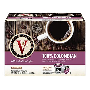 120-Ct Victor Allen's Coffee Medium Roast K-Cups $20.59 shipped w/ Prime