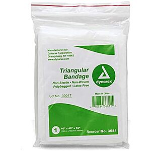 Medique Products Triangular Bandage (36" x 36" x 52") $0.63 shipped w/ Prime
