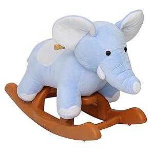 Plush rocking horses, elephants, dolphins etc.  $43 with $40 back in ShopYourWay points from Sears.com MARKETPLACE SELLER
