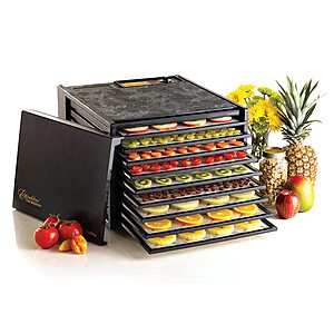 Excalibur NEW Dehydrator With Adjustable Thermostat and 9 Trays, 600 W Heater, $176.00 Amazon