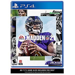 Madden NFL 21 (PS4/PS5 or Xbox One/Xbox Series X) $20 + Free Curbside Pickup