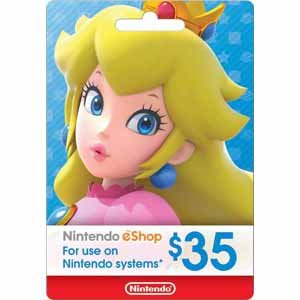 $35 Nintendo Switch eShop Card *Fry's In Store Only* With Email Code $28