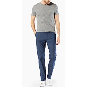 Dockers: 40% Off Sitewide, Khaki Pants Slim Tapered in Montecito Blue $24 & More
