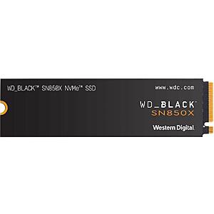 1TB WD Black SN850X NVMe PCe 4x4 SSD $64.99 + Free Shipping